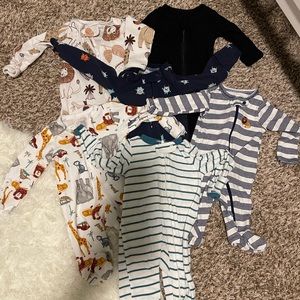 Zippie footie pajama bundle